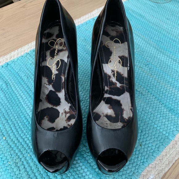 Black platform high heels (xxf06xx) - Picture 5 of 8